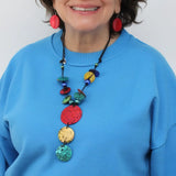 SYLCA Coastal Radiance Multi Color Necklace