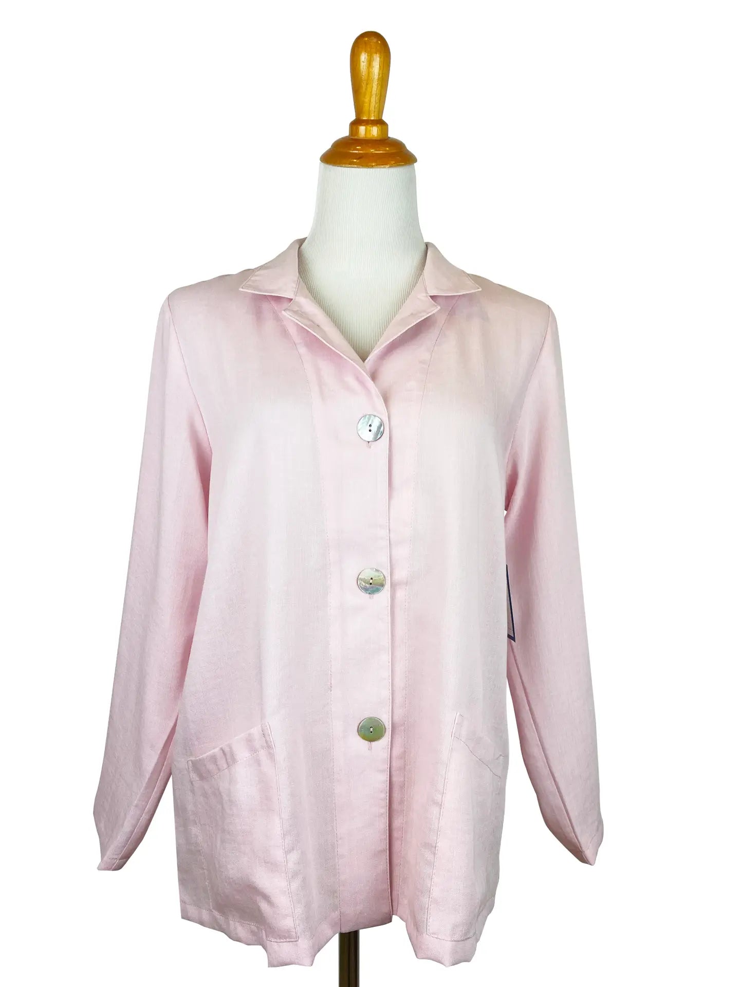Fridaze AA04 - Classic Two Pocket Linen Jacket
