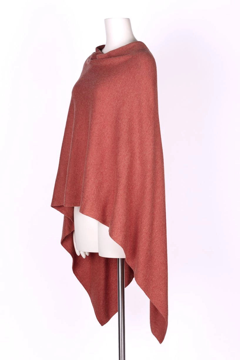 Dolma Cashmere Poncho - SPICE
