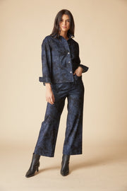 Habitat Luxe Cord Boyfriend Jacket - 47411 - NAVY