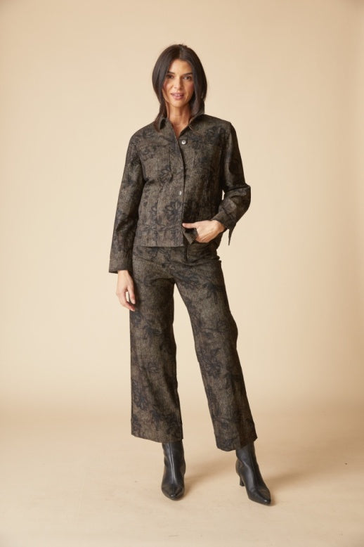 Habitat Luxe Cord Boyfriend Jacket - 47411 - UMBER