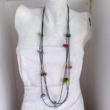 FICKLESTICKS Birds on a Wire Necklace - SEASIDE COMBO (NOT MULTI)