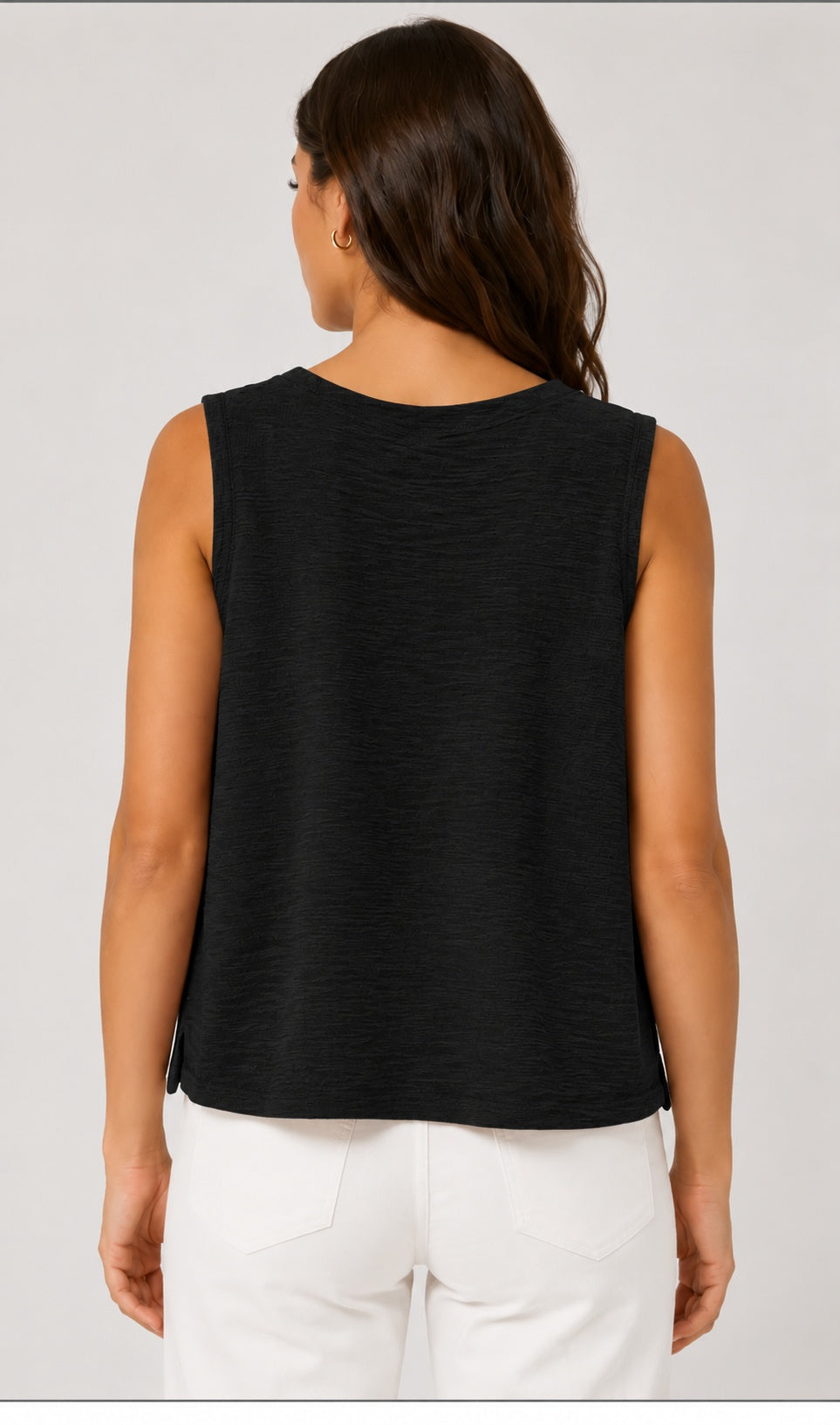 Prairie Cotton by CMC Slub French Terry Tank Top - SB710