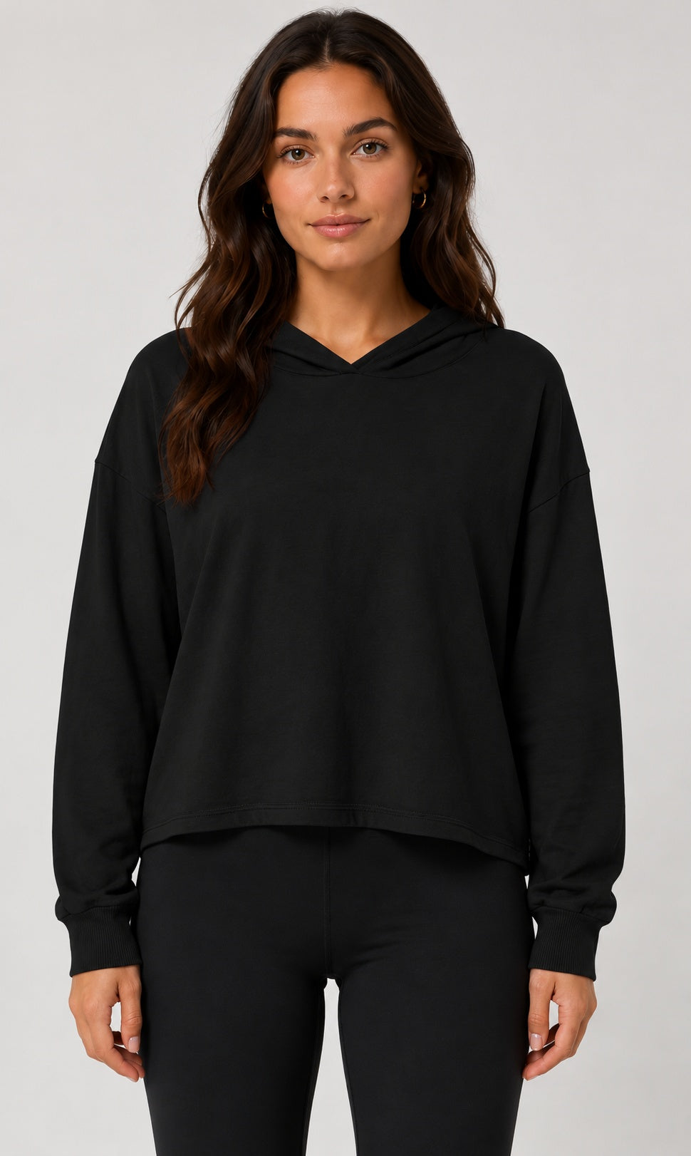 Prairie Cotton by CMC Stretch Terry Hoodie Pullover - ST144