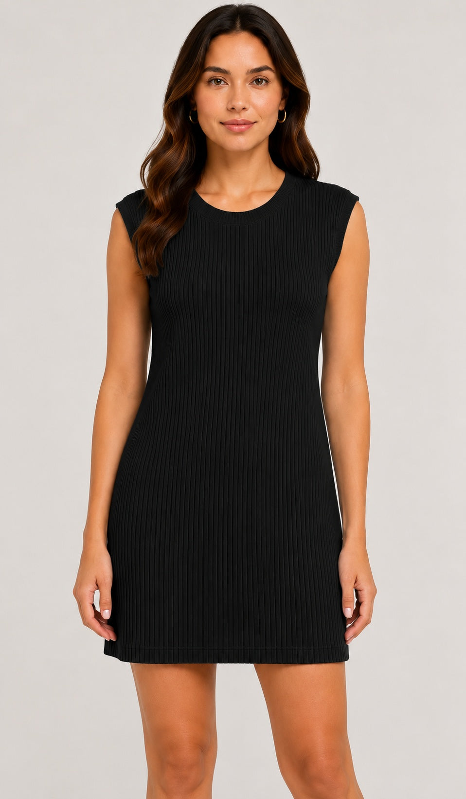 Prairie Cotton by CMC Rib Tank Dress - 4039