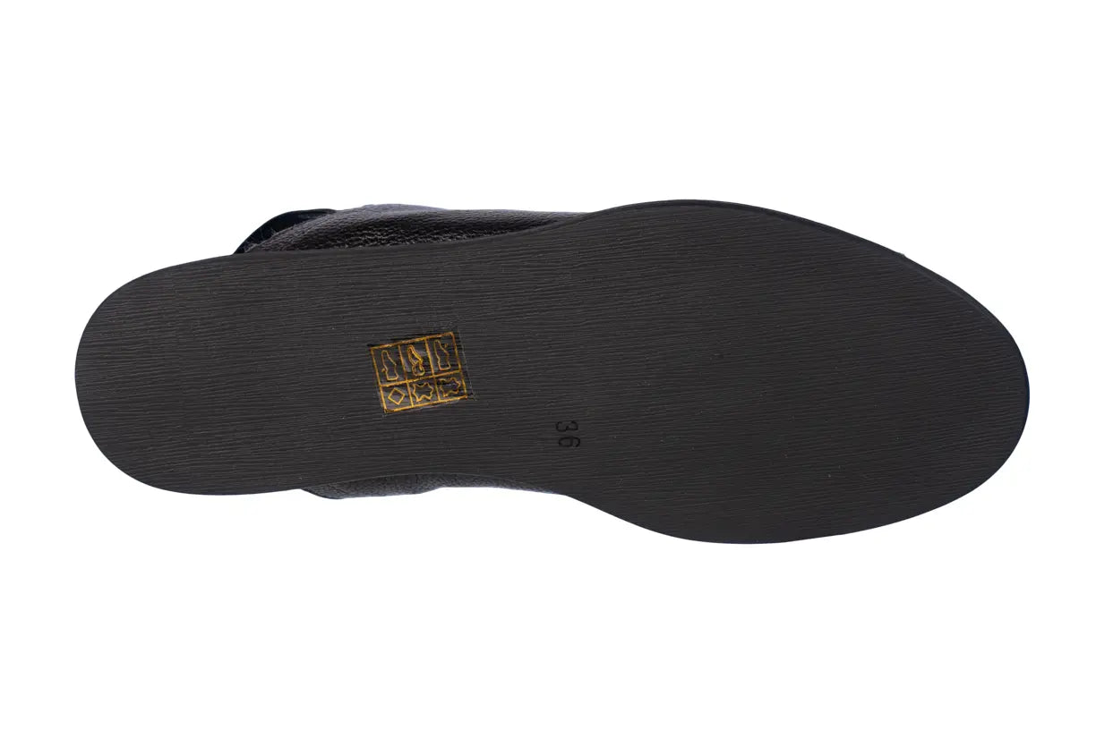 LitFoot Open Toe Slipper - BLACK
