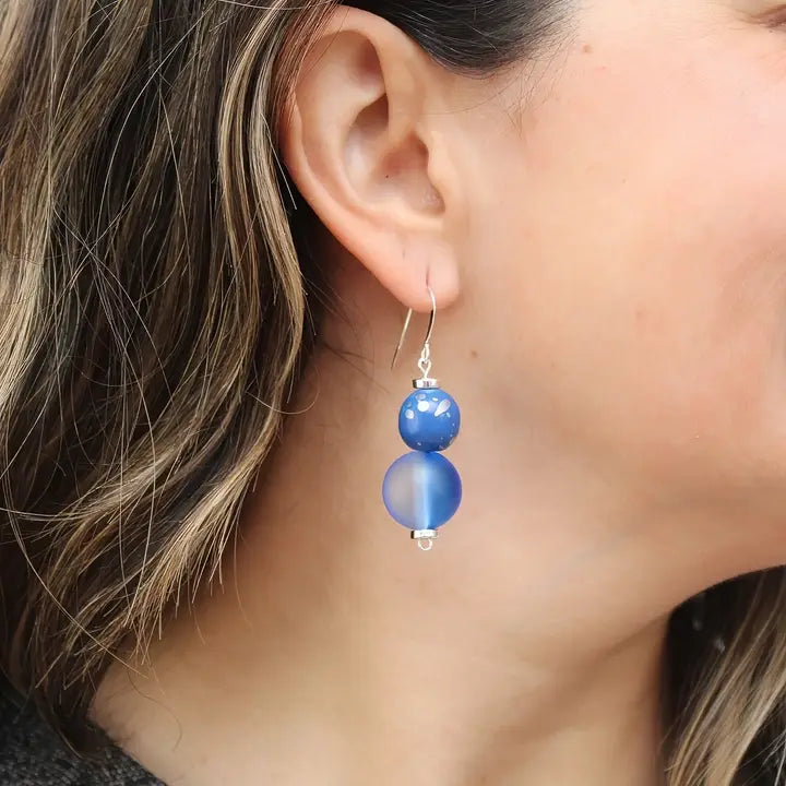 SYLCA Blue Frost Ombre Drops - SD26E03 - BLUE