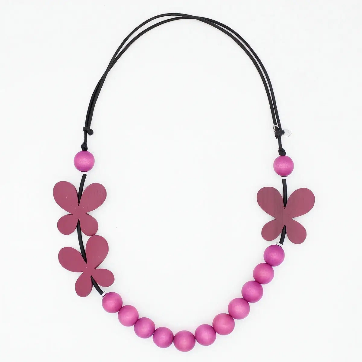 SYLCA Pink Woodland Wings Necklace - SD26N04 - PINK