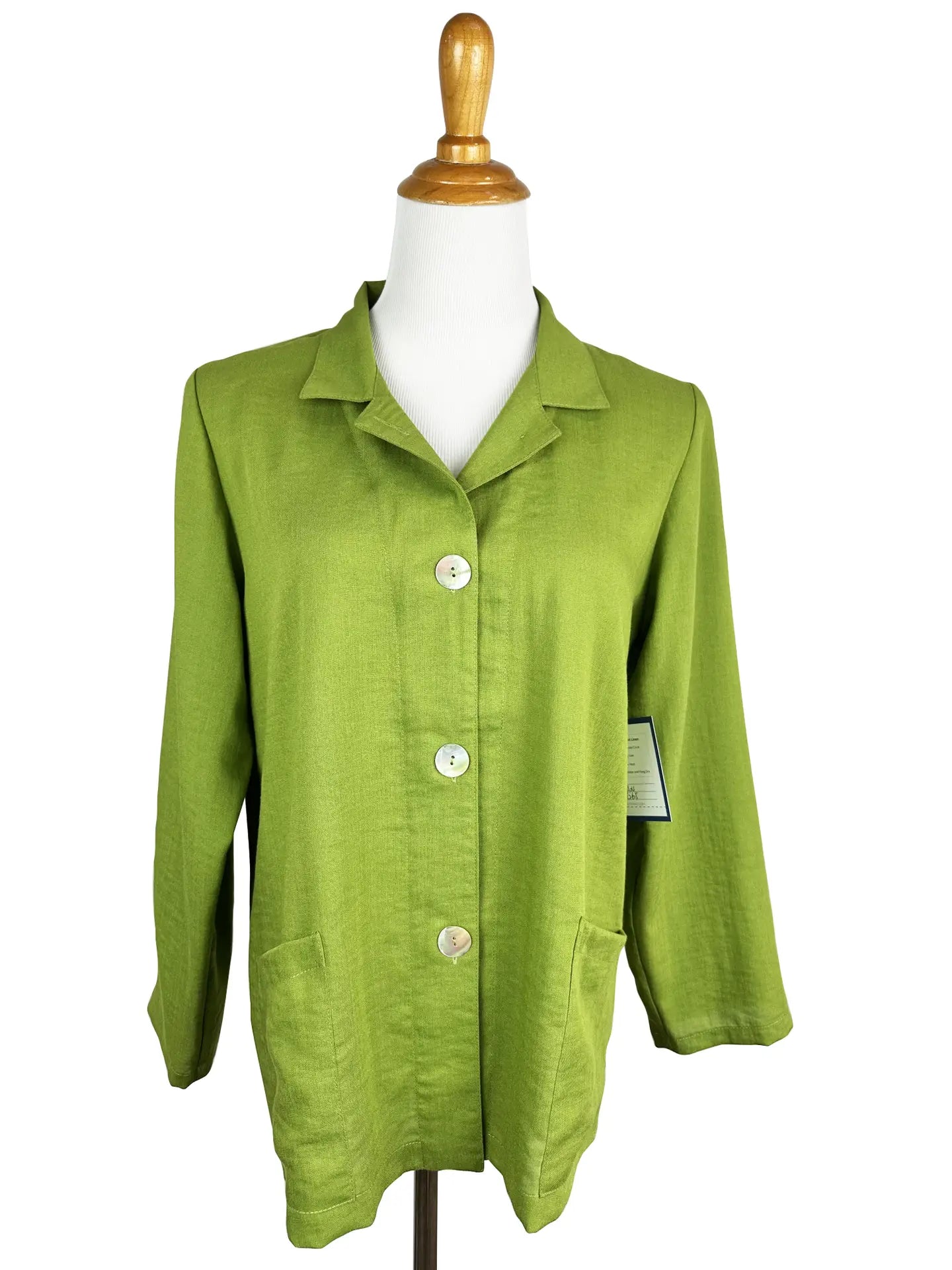 Fridaze AA04 - Classic Two Pocket Linen Jacket