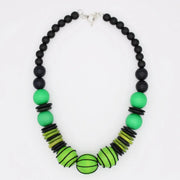 SYLCA Green Elowen Bead Necklace - SD25N53 - GREEN