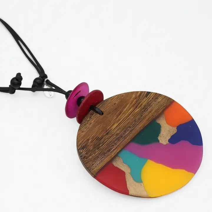 SYLCA Paloma Poetic Colorful Pendant - LS26N13 - MULTI