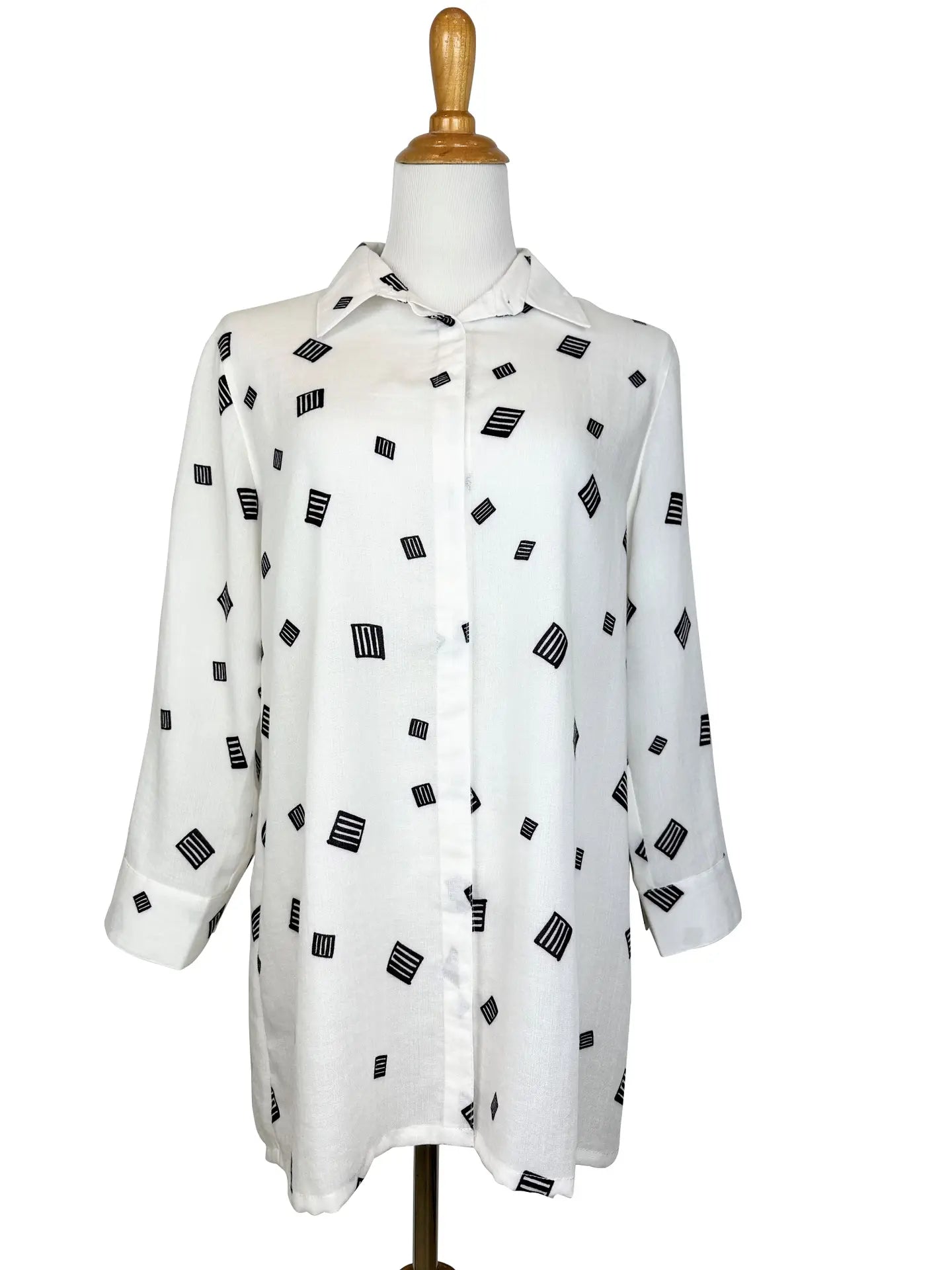 Fridaze AA228 - Anna Marie Linen Blouse