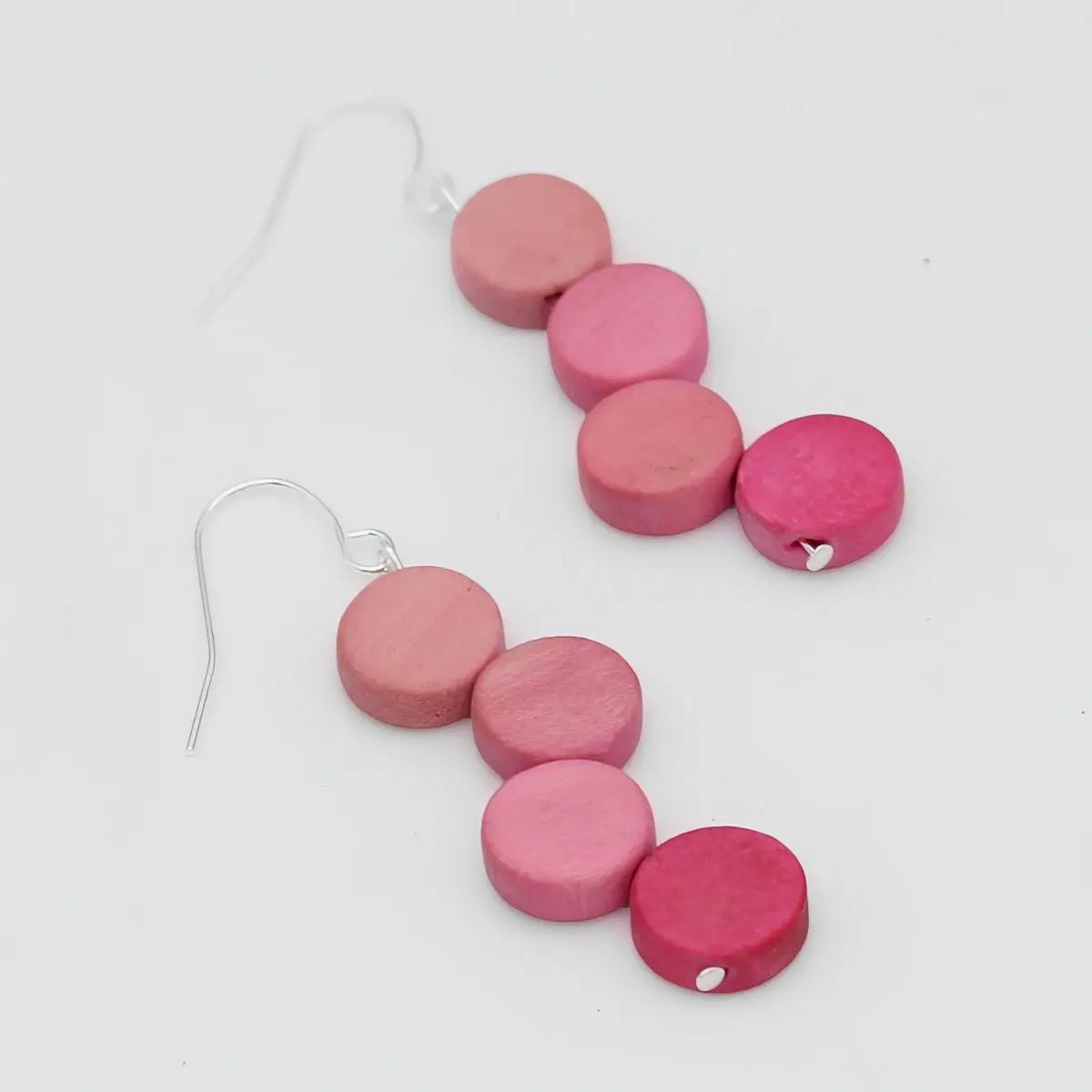 SYLCA Pink Ombre Eva Dangle Earrings