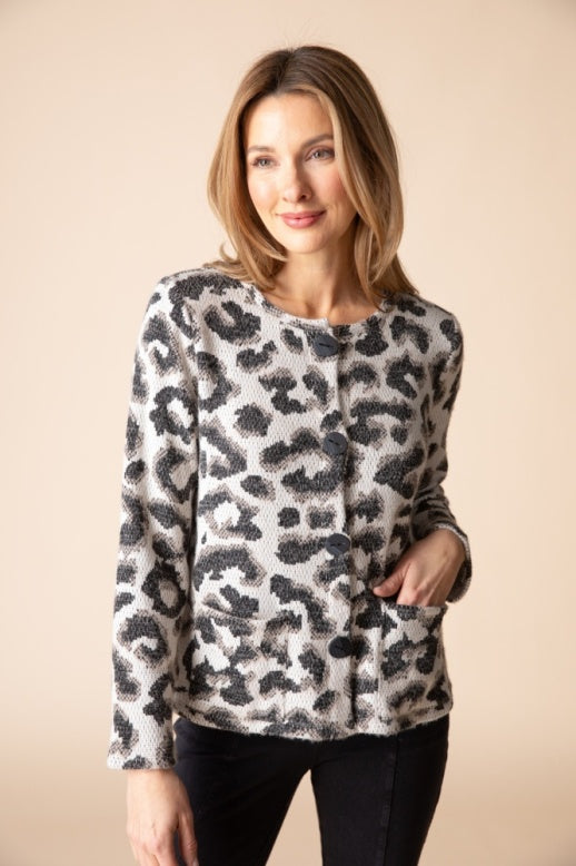 Habitat In The Wild Luxe Savanna Cardi - 60615 - DOVE