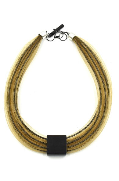 CHRISTINA BRAMPTI NECKLACE - CB-MESH - 2469 - BRONZE