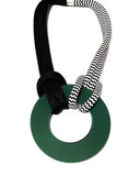 CHRISTINA BRAMPTI NECKLACE - CB-1914S OLIVE GREEN