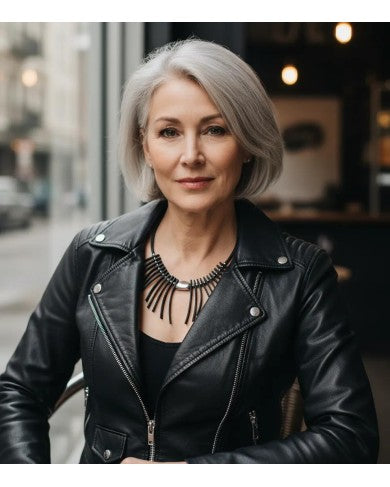 CHRISTINA BRAMPTI NECKLACE - CB-RUBBER 2436A