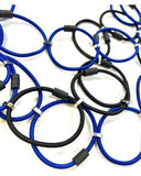 CHRISTINA BRAMPTI NECKLACE - CB-2274N NAVY/BLACK