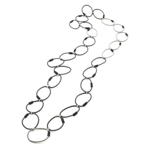 CHRISTINA BRAMPTI NECKLACE- CB-2274F 2 GREYS