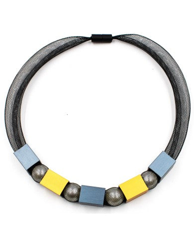 CHRISTINA BRAMPTI NECKLACE - CB-MESH 2164D