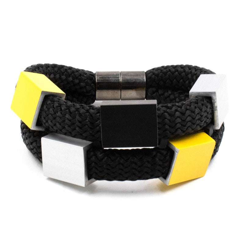 CHRISTINA BRAMPTI BRACELET - CB-B1879B YELLOW/BLACK