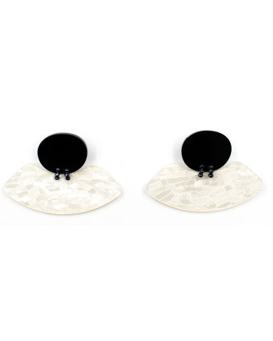 CHRISTINA BRAMPTI EARRINGS - CB-PLEXI S1516F POST