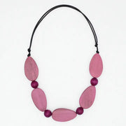 SYLCA Freya Pink Colorful Necklace - SD26N08 - PINK