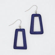 SYLCA Blue Driftwood Dangle Earrings