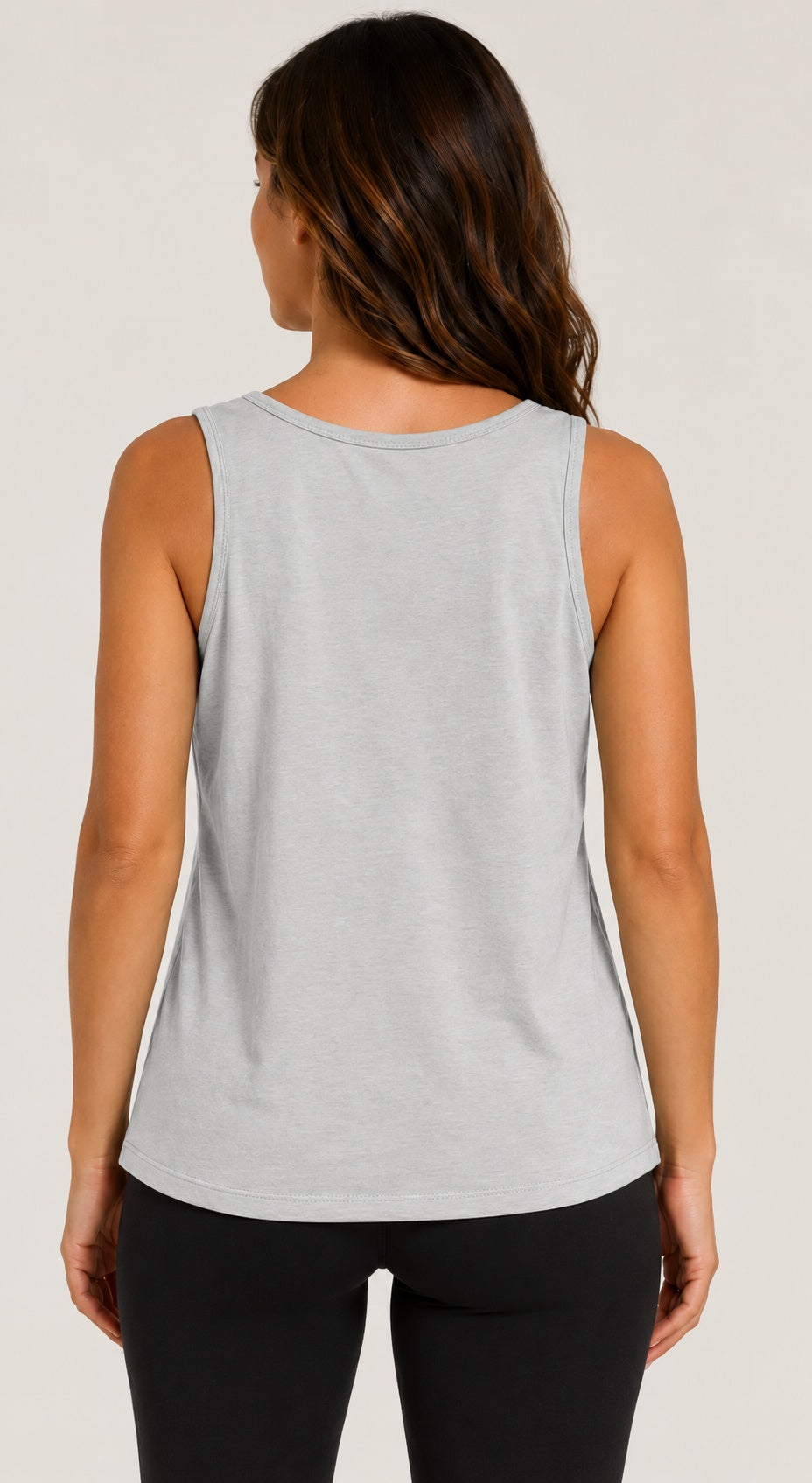 Prairie Cotton by CMC Stretch Terry Ruched Tank Top - ST796