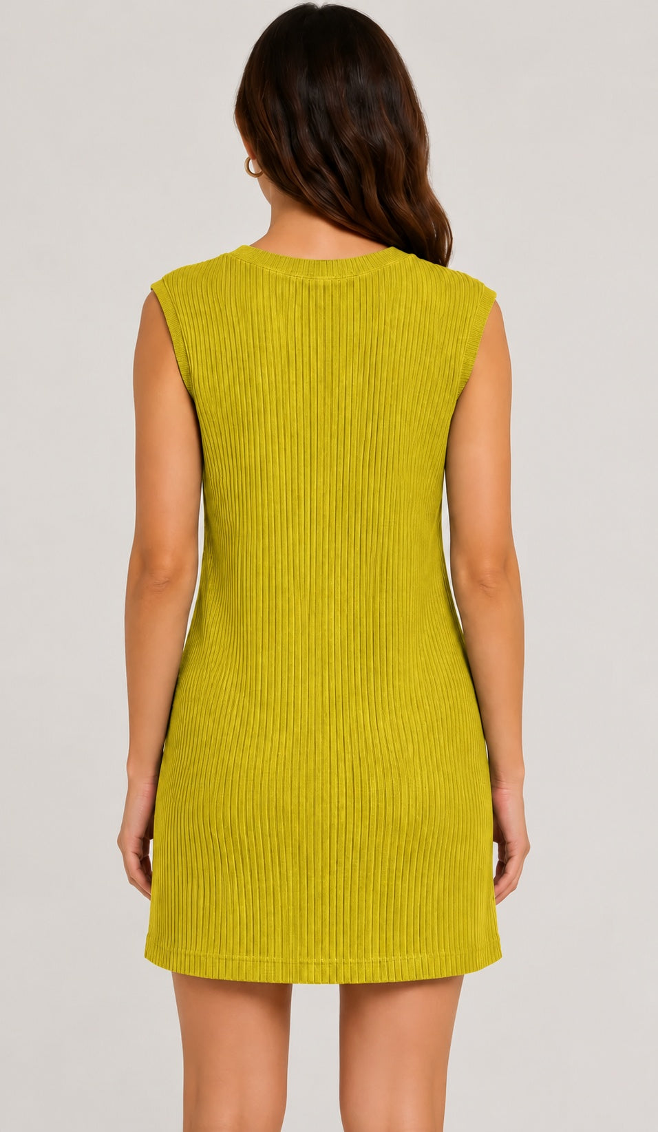 Prairie Cotton by CMC Rib Tank Dress - 4039