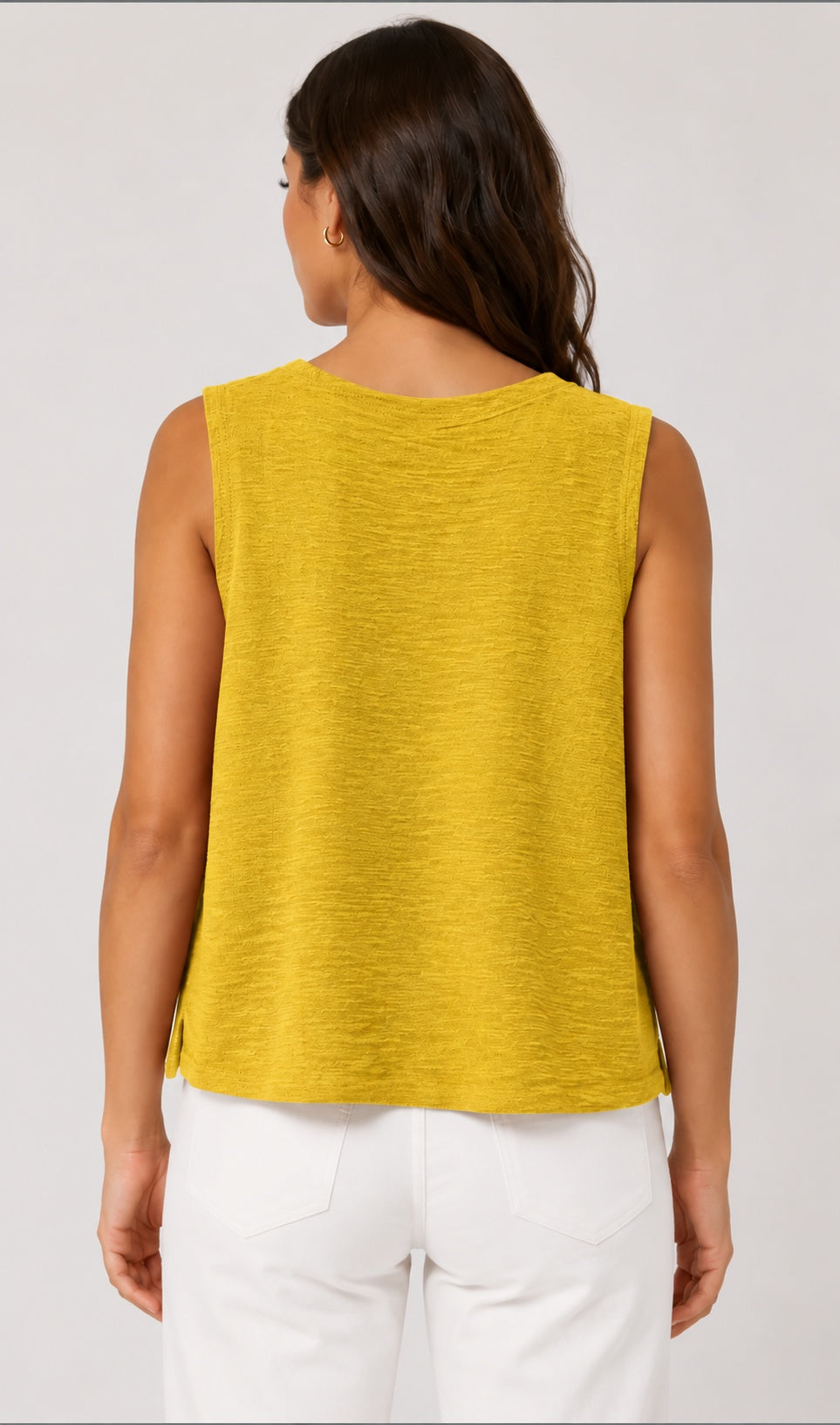 Prairie Cotton by CMC Slub French Terry Tank Top - SB710