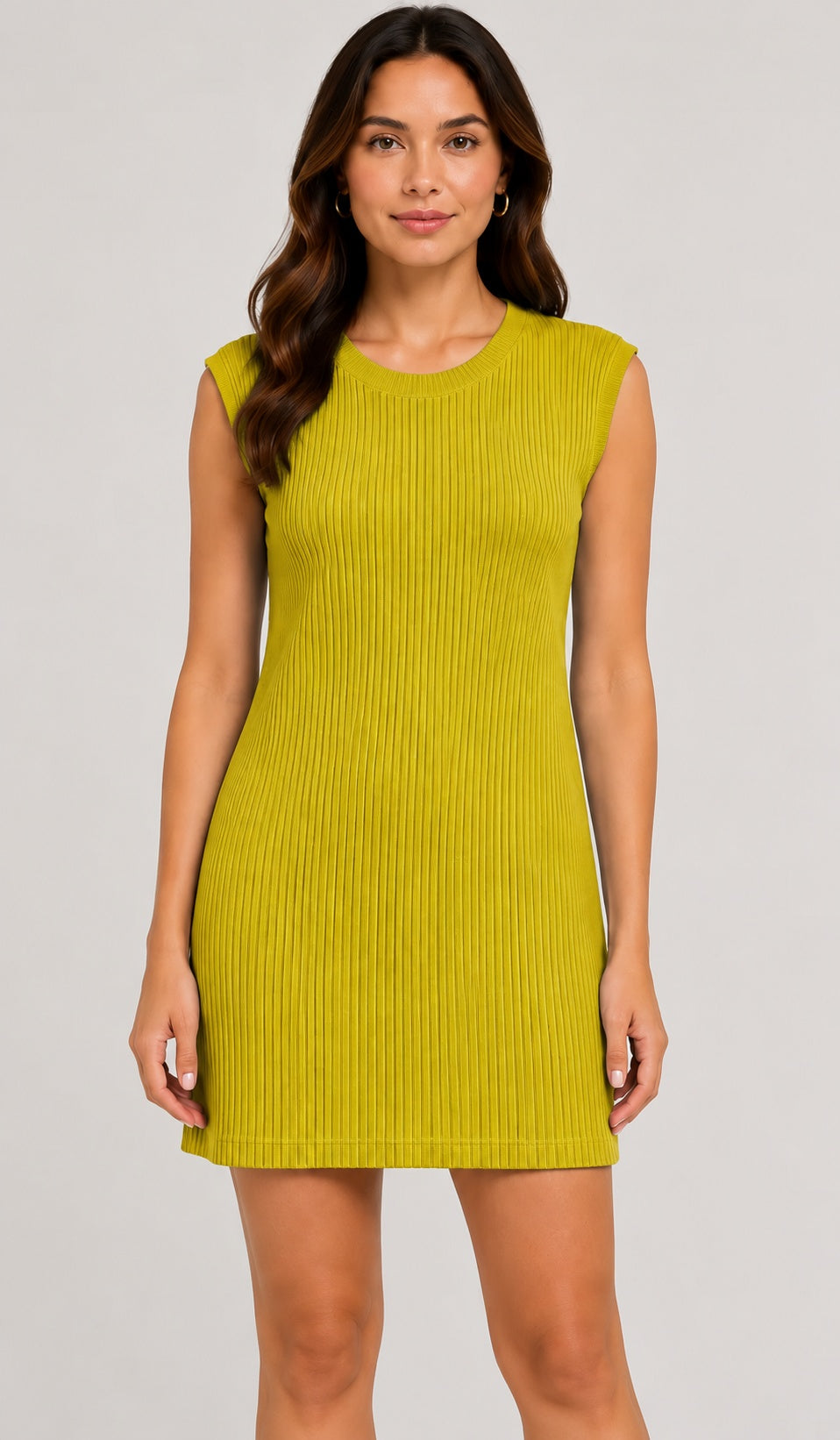 Prairie Cotton by CMC Rib Tank Dress - 4039