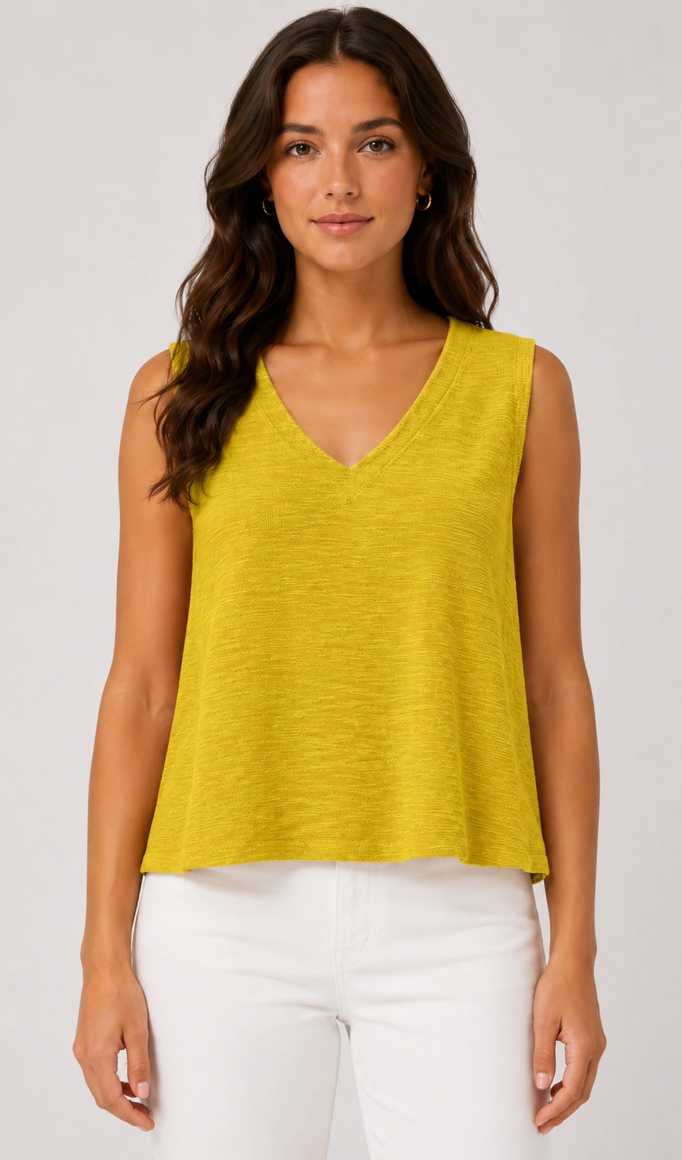 Prairie Cotton by CMC Slub French Terry Tank Top - SB710