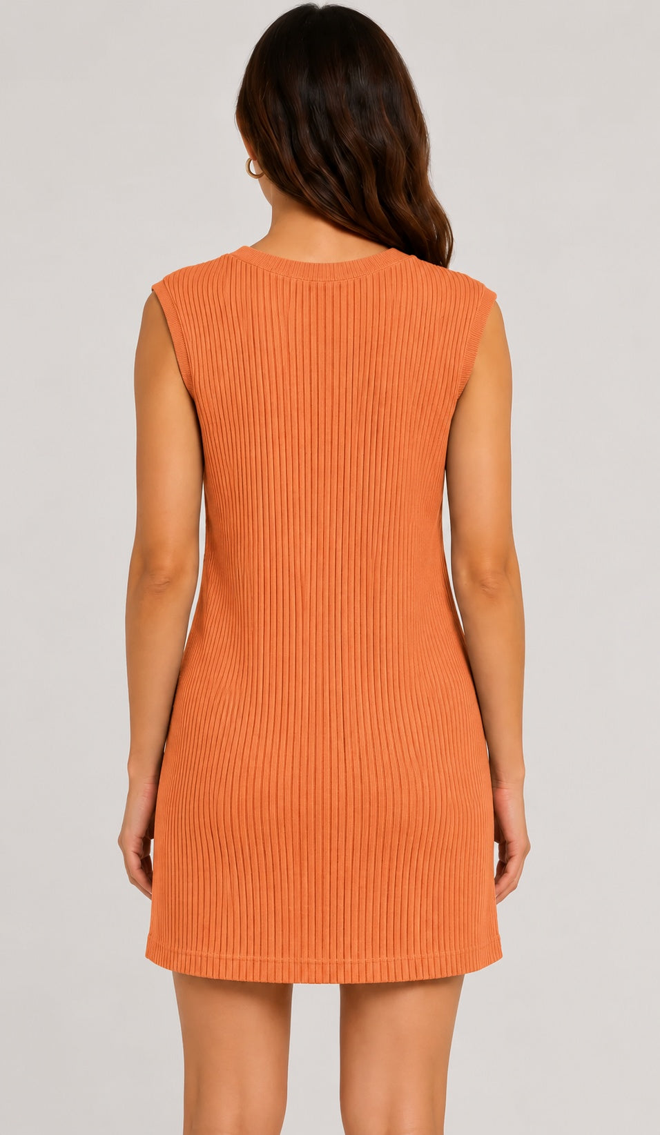 Prairie Cotton by CMC Rib Tank Dress - 4039