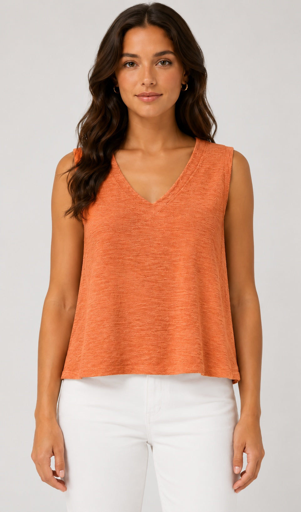 Prairie Cotton by CMC Slub French Terry Tank Top - SB710