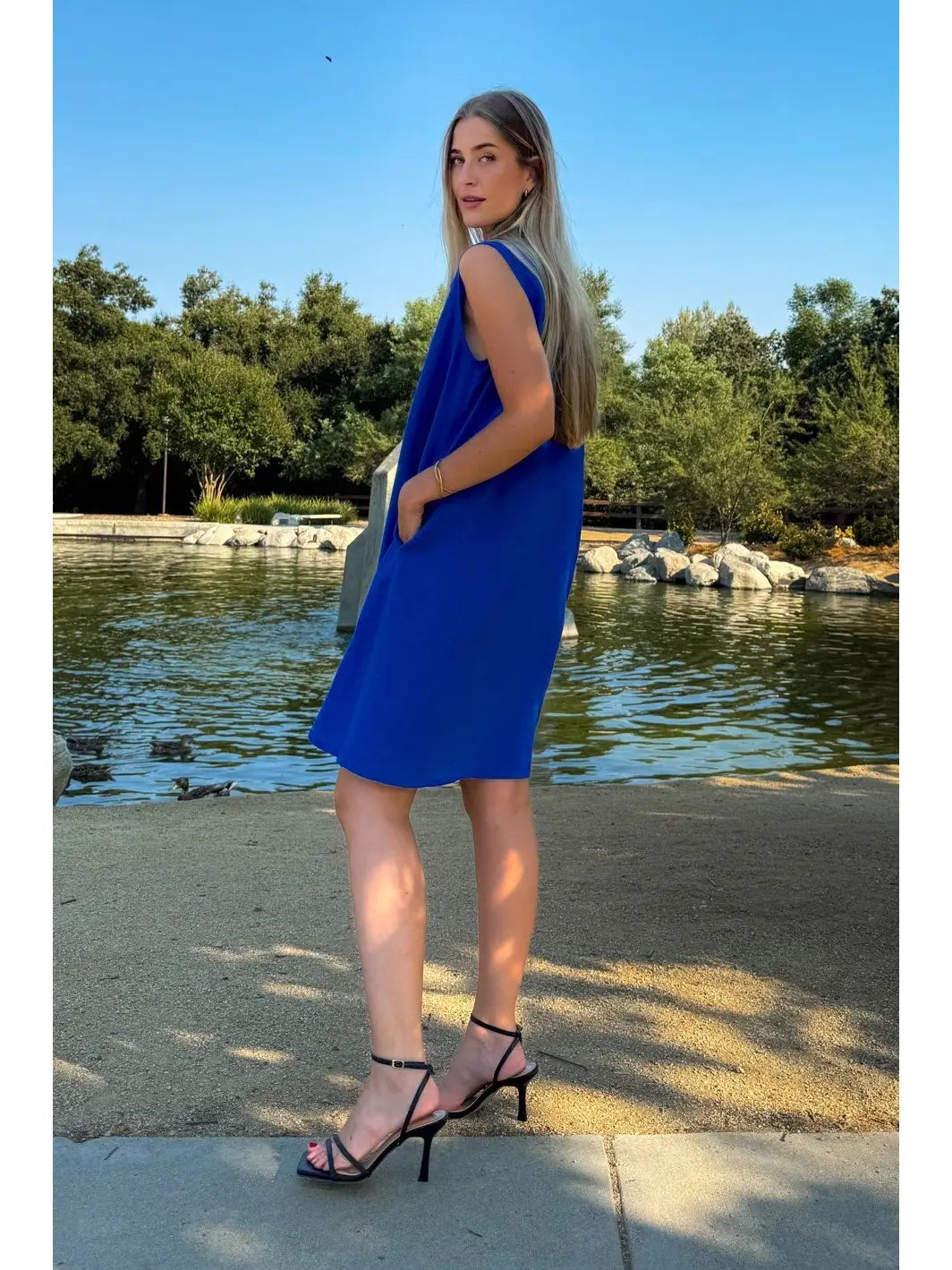 Fridaze AAD407 - Simone Linen Dress