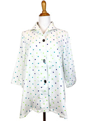 Fridaze AA329 - Gwen Linen Swing Jacket