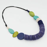 SYLCA Blue Calista Statement Necklace