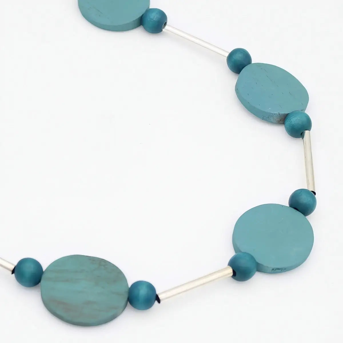 SYLCA Seabreeze Teal Statement Necklace