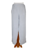 Fridaze AAPT15 - Linen Crop Pant with Button Details