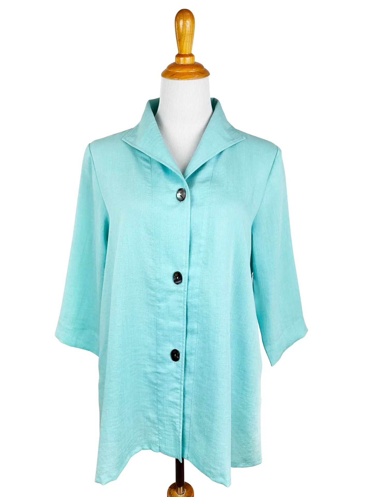 Fridaze AA329 - Gwen Linen Swing Jacket