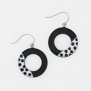 SYLCA Black Inez Earrings - LS25E10 - BLACK