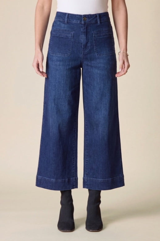 Habitat Stretch Denim Refreshed Ankle Jean - 11461 - DARK DENIM (NOT MEDIUM DENIM)