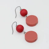 SYLCA  Peach Duo Dangles Earring