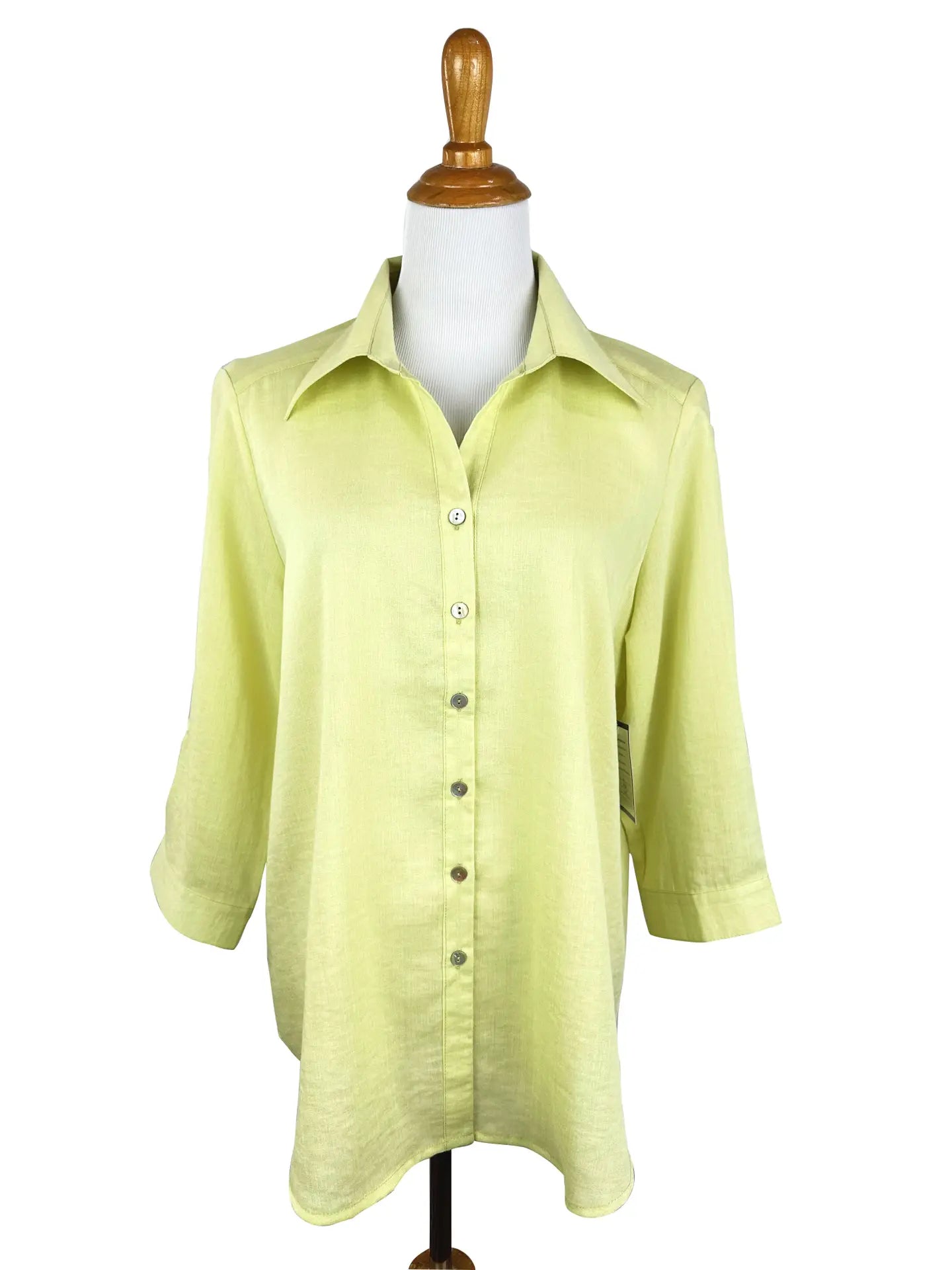 Fridaze AA161 - Short Tuxedo Linen Shirt