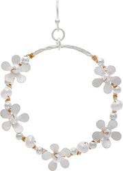 RAIN DC - Silver Ring Around the Posy Flowers Earring