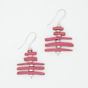 SYLCA Pink Simply Stacked Earrings - SD26E12 - PINK