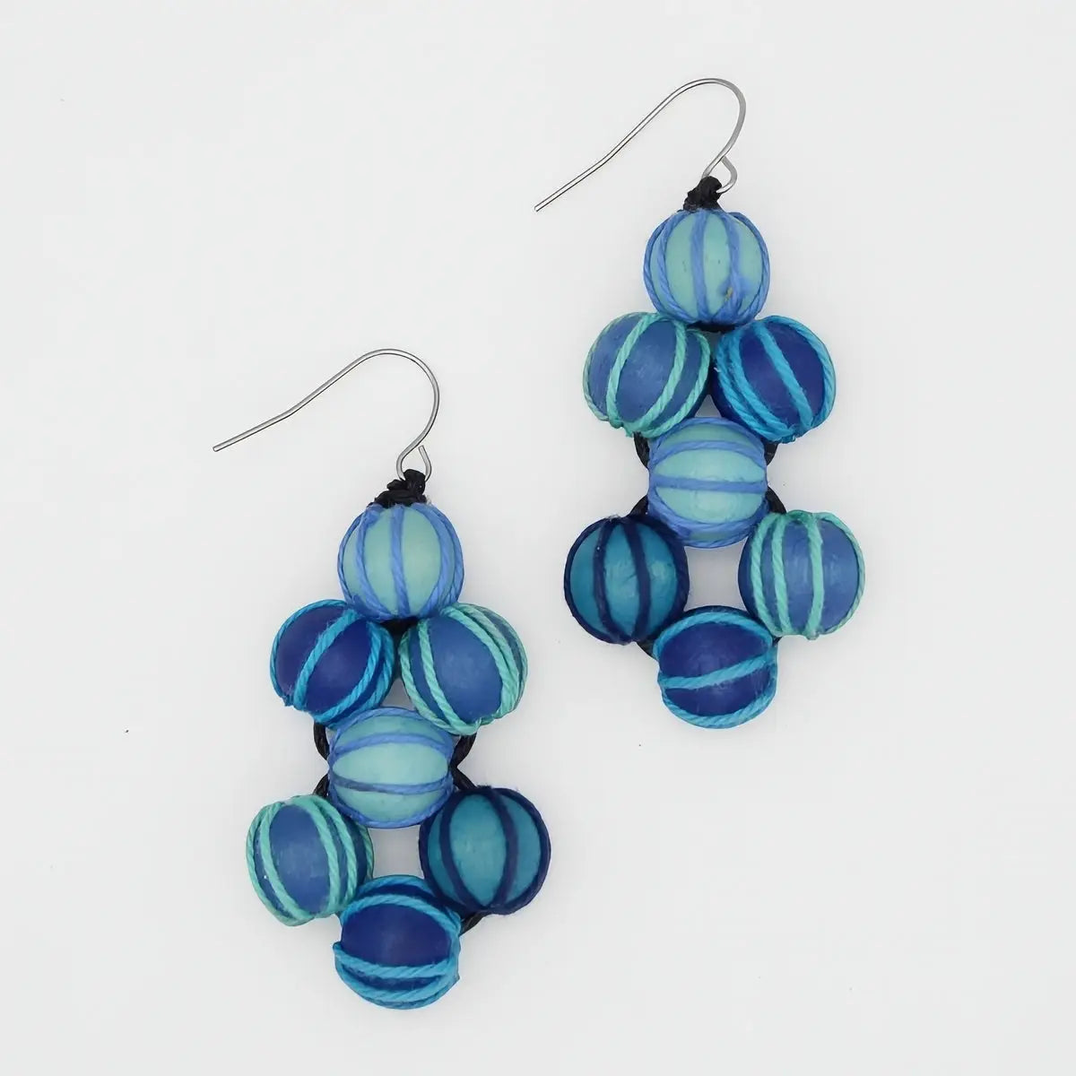 SYLCA Royal Blue Pamela Berries Earrings