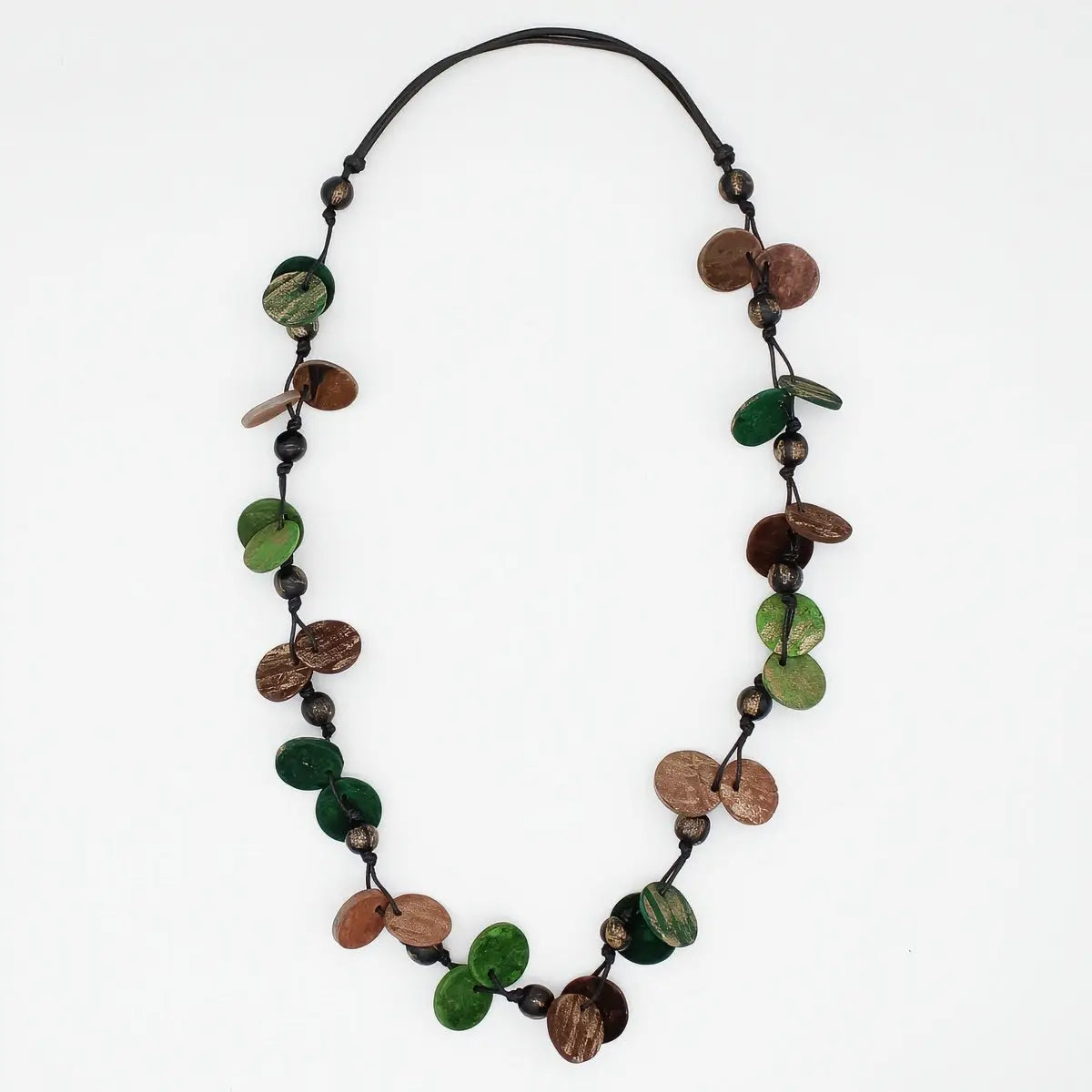 SYLCA Naomi Verde Statement Necklace - LS25N40 - GREEN
