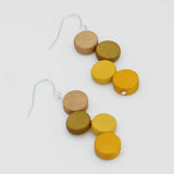 SYLCA Yellow Ombre Eva Dangle Earrings